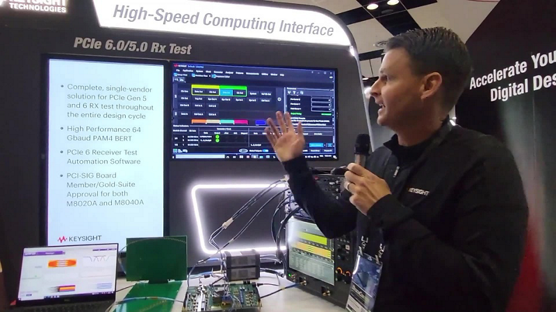 PCIe 6.0 Receiver Compliance Test Demo